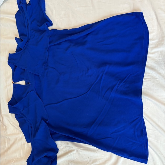 Vince Camuto Royal Blue Blouse - Picture 2 of 2